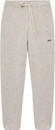 Autry Broeken, Heren, Grijs, XL, Katoen, Embroidered Logo Trainingsbroeken
