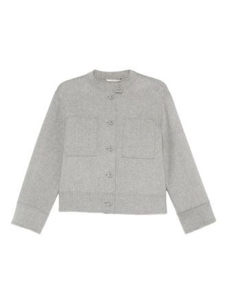 Max Mara m&eacute;lange jacket - women - Fabric - 44 - Grey