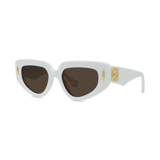 Loewe Brown Cat Eye Ladies Sunglasses LW40160I 25E 51