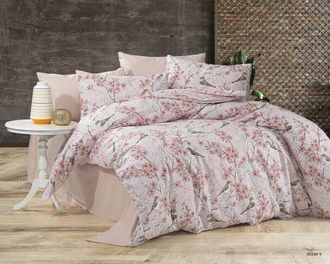 Blanc Avenue Juego de funda de edredón 200x200 cm+ 2 fa 65x65 cm 100% algodón