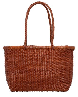 Dragon Diffusion B Weave Small Leather Shoulder Bag