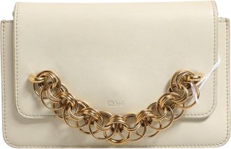 Chlo&eacute; Drew Bijou Leather Clutch Womens Small (Pre-Owned)