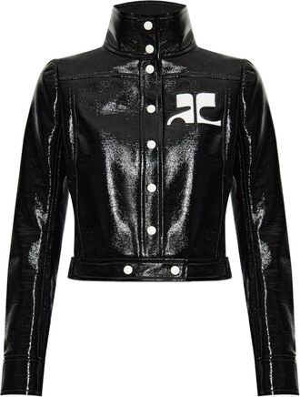 Courr&egrave;ges Brown Vinyl Re-Edition Jacket