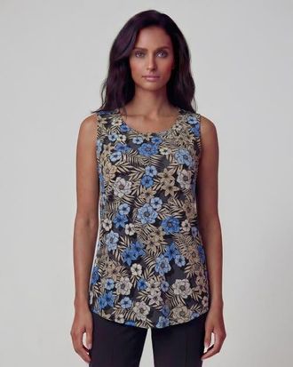 Lords of Harlech Tropical Mix Womens Muscle Tank in Tropical Mix Black at Nordstrom, Size Xx-Large