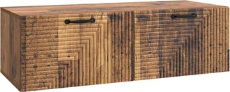 vidaXL Mueble Para Tv De Pared Madera Envejecida 98 X 41 X 30 Cm Vidaxl