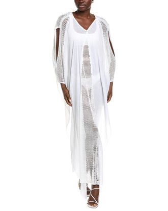 Elan Crochet-Trim Kaftan