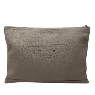 Balenciaga Pre-owned Vintage Zip-Around Clutch - - Pre-owned - Donna - Grigio - ONE SIZE