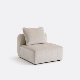 La Redoute Interieurs Zitelement voor modulaire bank, jacquard chenille, AMAD