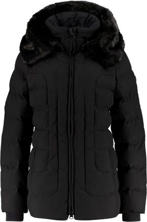 Wellensteyn Belvitesse Medium Jacket - Dames - Winterjassen - Zwart - 2XL - Polyester - Jassen
