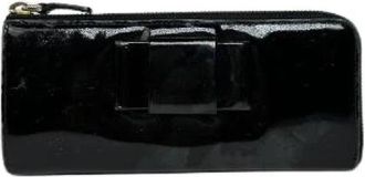Miu Miu Pre-owned Vintage Portemonnee - Dames - Vintage Accessoires - Zwart - ONE Size - Leer - Vintage