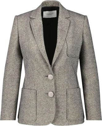 Giambattista Valli Blazers, female, Black, Size: S Buttoned Blazer