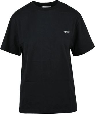 Coperni T-shirts - Dames - T-shirts - Zwart - M - Katoen - Tops