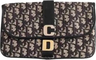 Dior Pre-owned Clutch - Dames - Vintage Clutch - Veelkleurig - ONE Size - Leer - Vintage