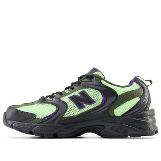 New Balance 530 Black Volt Green MR530TM