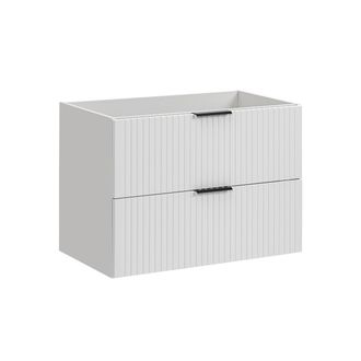 AC-D&eacute;co Mueble Bajo Lavabo 80cm Adriel Blanco