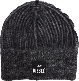 Diesel K-Edro-Mohair Hoed in Grijs