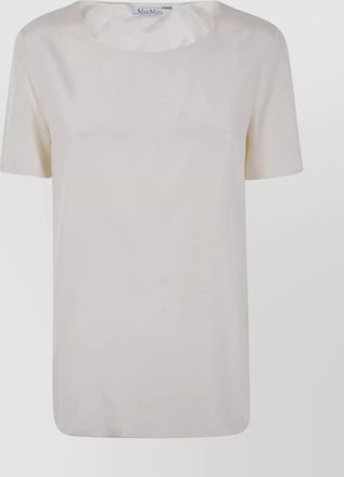 Max Mara plain silk top aris
