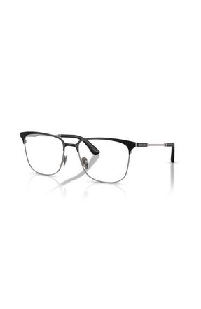 Giorgio Armani 55mm Rectangle optical glasses in Black at Nordstrom