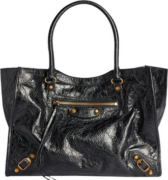 Balenciaga Black Le City Small Tote