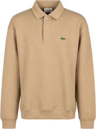 Lacoste Regular Fit Polo - Heren - Polos - Beige - S - Katoen - Tops