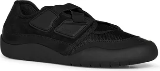 Prada Mens Sneakers Speedrock Black Leather & Mesh Calf Trainers