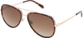 Fossil Womens Marley Pilot Sunglasses