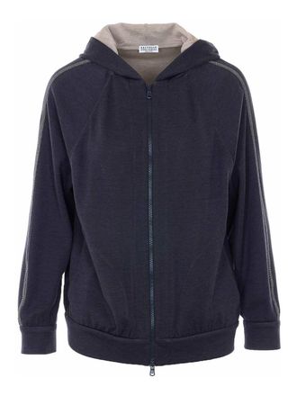 Brunello Cucinelli Zipped Sweatshirt