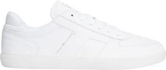 Tommy Hilfiger Tribeca Sneaker - Heren - Sneakers - Wit - 44 EU - Leer - Schoenen