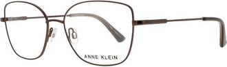 Anne Klein Ladies Brown Cat Eye Eyeglass Frames Ak5099