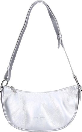 Lancaster Firenze Half-moon Bag - Dames - Schoudertassen - Grijs - ONE Size - Leer - Tassen