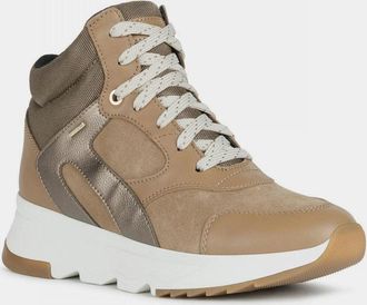 Geox Falena ABX Boots WomensTobacco Waterproof Round Toe Ankle ZOGG1647