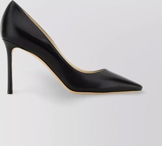 Jimmy Choo London leather pointed-toe pumps