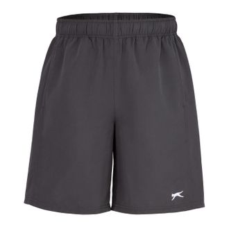 Slazenger Korte broek met herenlogo (Houtskool)