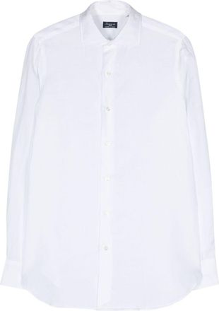 Finamore Cotton And Linen Blend Shirt