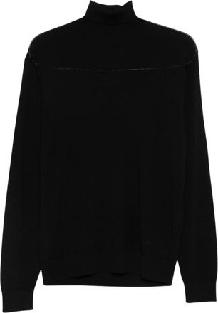 Manuel Ritz Maglione Dolcevita - - Knitwear - Uomo - Nero - XL