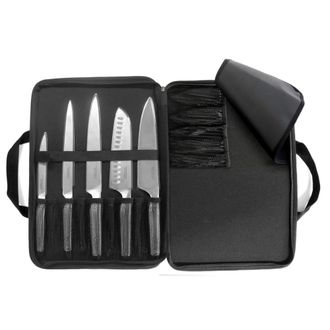 Sabatier Trompette Bolsa de 5 cuchillos acero