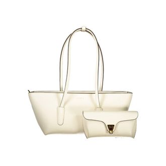 Coccinelle Bianco Leather Womens Womens Bag