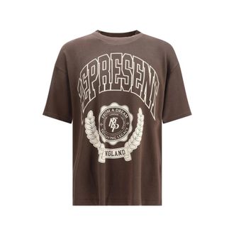 Represent T-Shirts, male, Brown, Size: M Legacy Crest T-shirt
