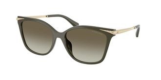 Michael Kors MK2295U ANDERMATT 39028E Womens Sunglasses Green Size 55