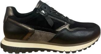 Gabor Schoenen, Dames, Zwart, 38 1/2 EU, Sneakers