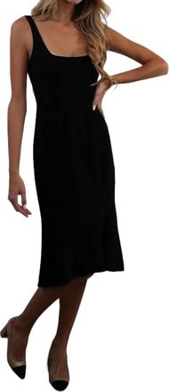 Amanda Uprichard Campania Dress In Black