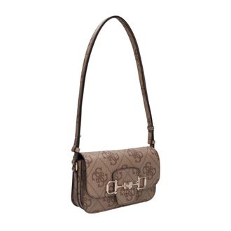 Guess Tassen, Dames, Bruin, ONE Size, Janie Logo Xbody Flap