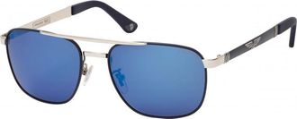 Police Mens SPL89055F94B SPL89055 55 F94B Sunglasses - Blue - One Size