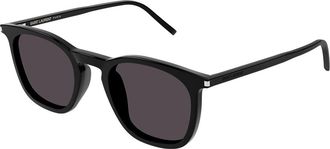 Saint Laurent SL 623 Asian Fit 001 Mens Sunglasses Black Size 49