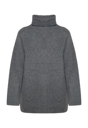 Usha Jumper Dames donkergrijs gem