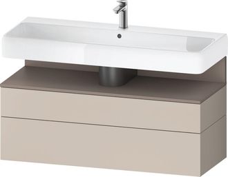 Duravit Qatego Mueble Bajo Lavabo, 1 Extra&iacute;ble Y 1 Caj&oacute;n, - Duravit