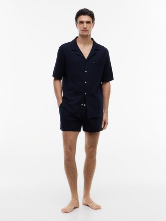 Tommy Hilfiger Mens Boxer Sleep Short - Navy - XL