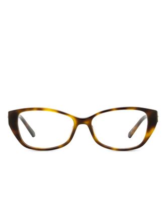 Swarovski SK5391 glasses - women - Acetate - One Size - Brown