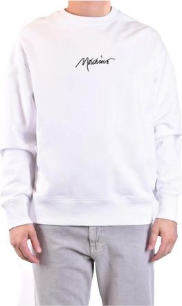 Moschino Hombre, Sudaderas, Blanco, Talla: S