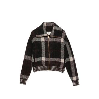 Barbour Carville Check-pattern Zip-up Jacket
